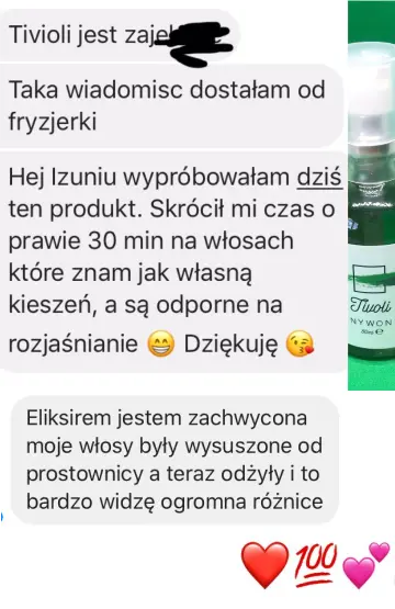 Opinia zadowolonej klientki